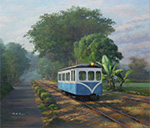 135 inspection car returns to Glory_135巡道車重返榮耀_painted by Lai Ying-Tse